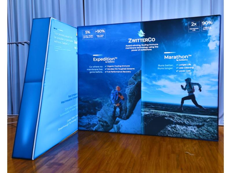 Exhibition Lightbox backdrop